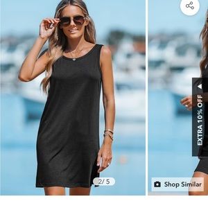Cupshe Tank Mini Dress cover up